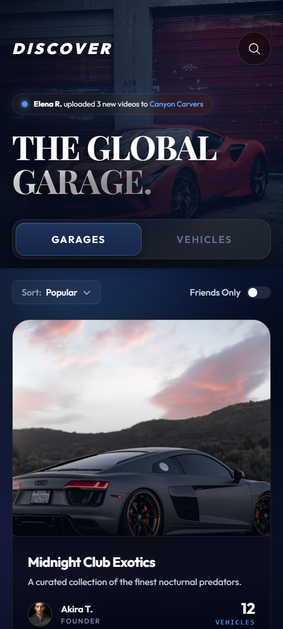 Community garages