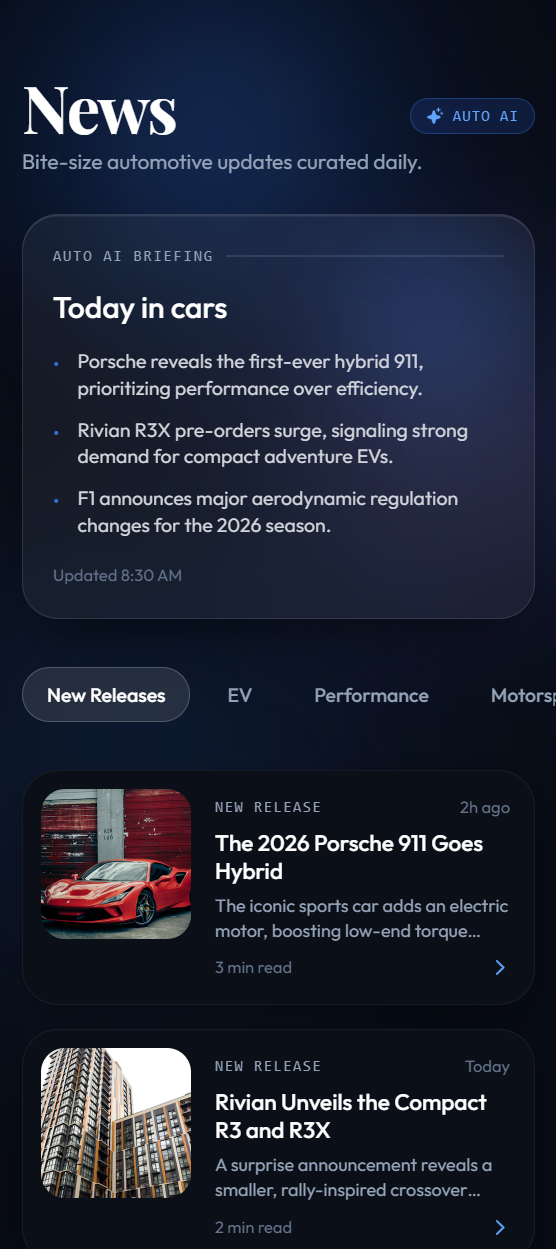 Car news
